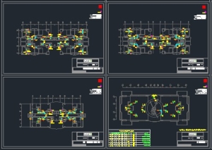 نقشه های اجرایی جزئیات سیستم تخلیه هوا در ساختمان 21 طبقه