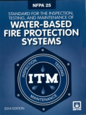 استاندارد آتش نشانی NFPA 25